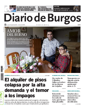 Portada Diario de Burgos