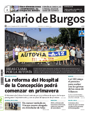 Portada Diario de Burgos