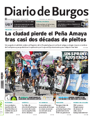 Portada Diario de Burgos