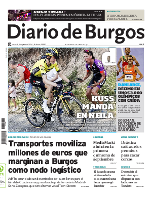 Portada Diario de Burgos