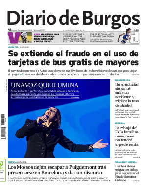 Portada Diario de Burgos