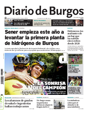 Portada Diario de Burgos