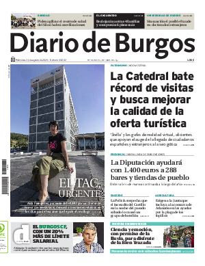 Portada Diario de Burgos