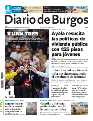 Portada Diario de Burgos