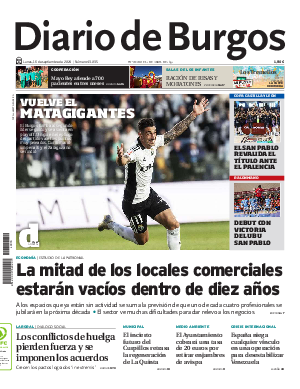 Portada Diario de Burgos