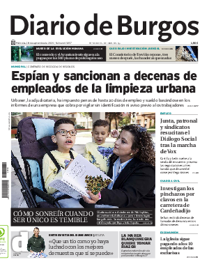 Portada Diario de Burgos