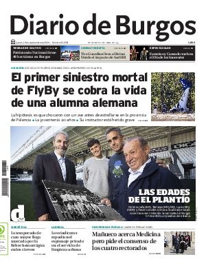 Portada Diario de Burgos