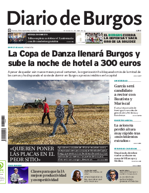 Portada Diario de Burgos