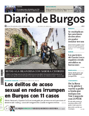 Portada Diario de Burgos