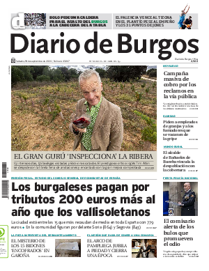 Portada Diario de Burgos