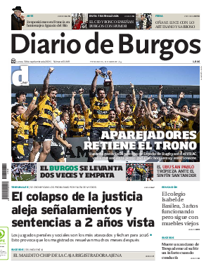 Portada Diario de Burgos