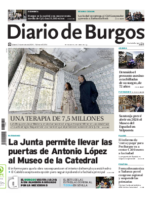 Portada Diario de Burgos