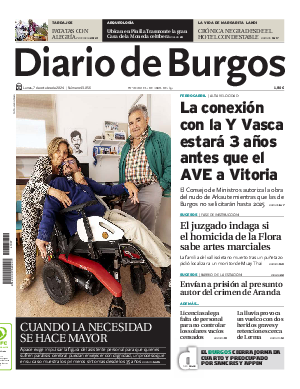 Portada Diario de Burgos