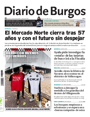 Portada Diario de Burgos