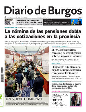 Portada Diario de Burgos