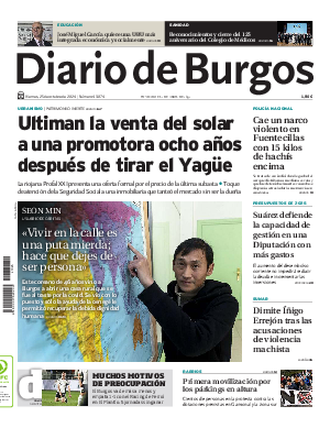 Portada Diario de Burgos