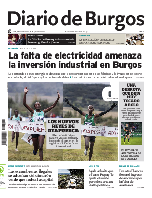 Portada Diario de Burgos