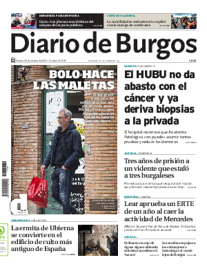 Portada Diario de Burgos