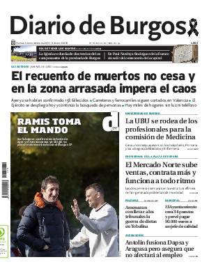 Portada Diario de Burgos