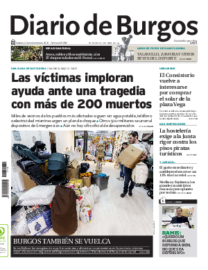 Portada Diario de Burgos