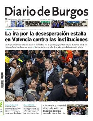 Portada Diario de Burgos