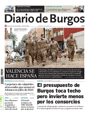 Portada Diario de Burgos