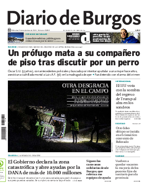 Portada Diario de Burgos