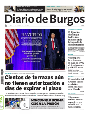 Portada Diario de Burgos