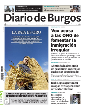 Portada Diario de Burgos