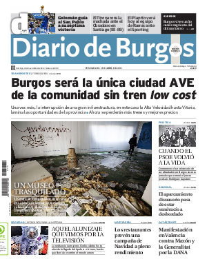 Portada Diario de Burgos