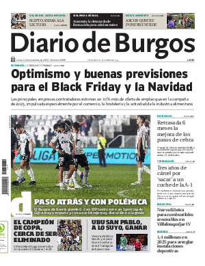 Portada Diario de Burgos