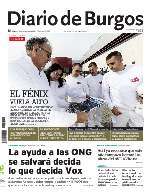 Portada Diario de Burgos