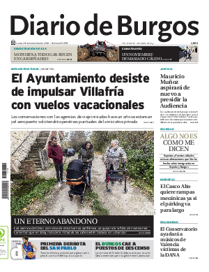 Portada Diario de Burgos