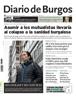 Portada Diario de Burgos