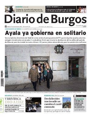 Portada Diario de Burgos