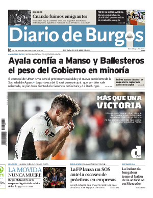 Portada Diario de Burgos