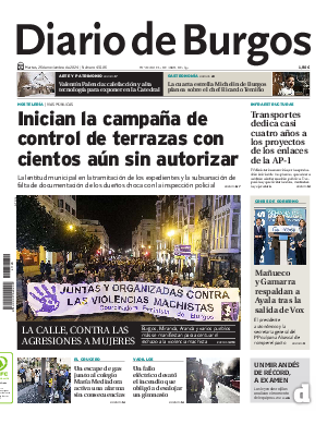 Portada Diario de Burgos