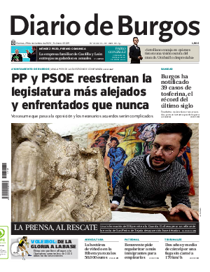 Portada Diario de Burgos