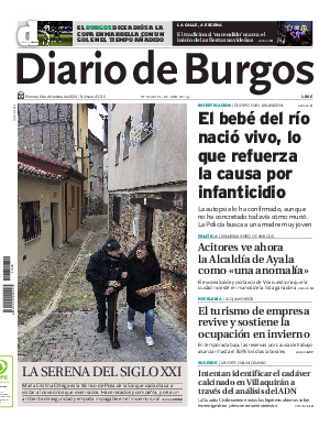 Portada Diario de Burgos