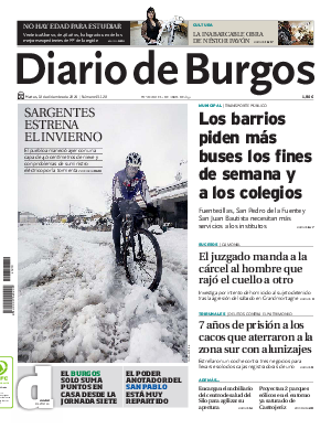 Portada Diario de Burgos