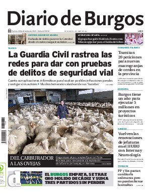 Portada Diario de Burgos