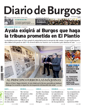 Portada Diario de Burgos