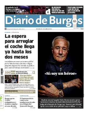 Portada Diario de Burgos