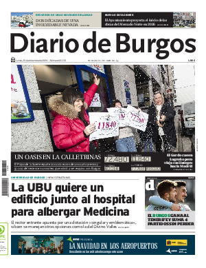 Portada Diario de Burgos