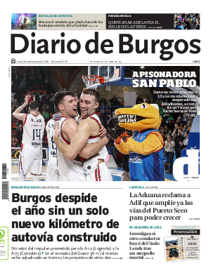 Portada Diario de Burgos