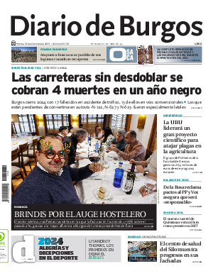 Portada Diario de Burgos