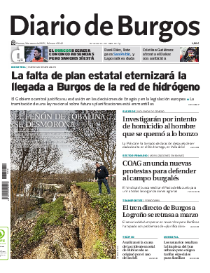 Portada Diario de Burgos