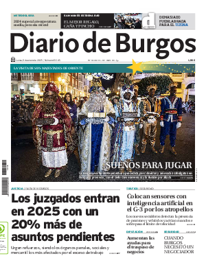 Portada Diario de Burgos