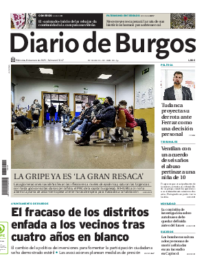 Portada Diario de Burgos