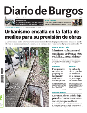 Portada Diario de Burgos